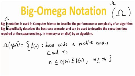 big o notation theta omega|big omega notation examples.